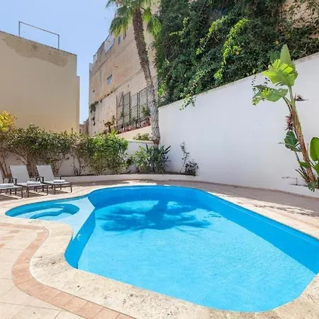 With Stunning Pool Area In St'julians By 360 Estates Villa *