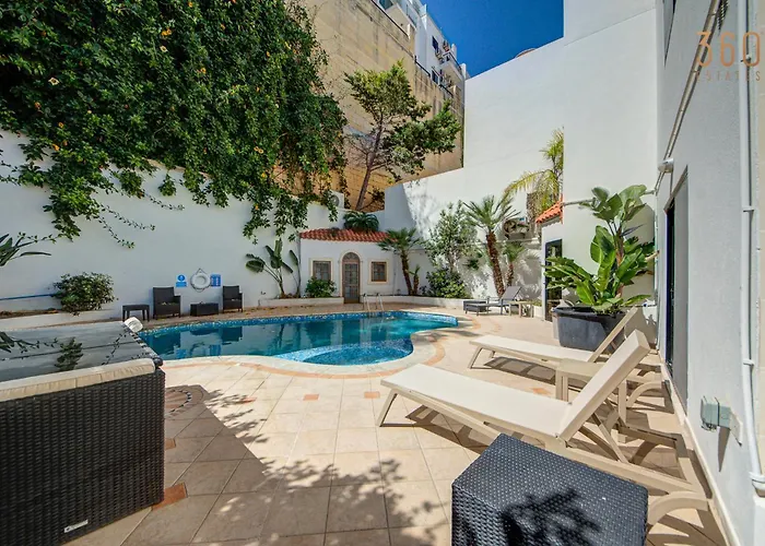 With Stunning Pool Area In St'julians By 360 Estates *