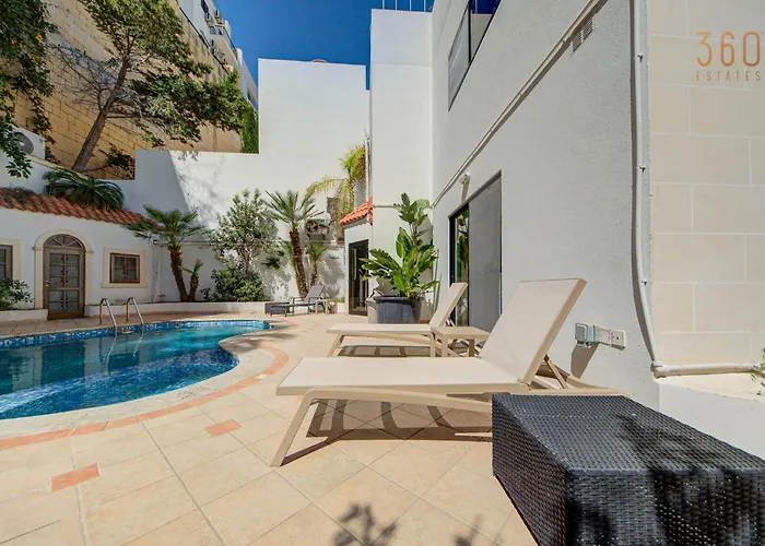 Villa With Stunning Pool Area In St'julians By 360 Estates