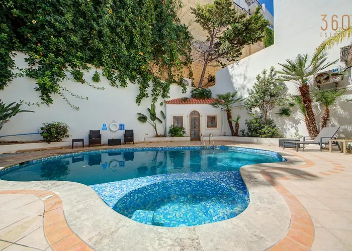 With Stunning Pool Area In St'julians By 360 Estates Villa *