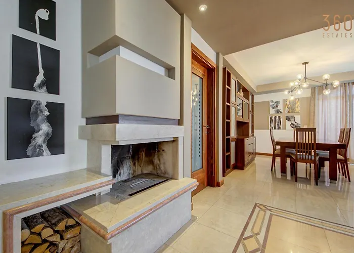 With Stunning Pool Area In St'julians By 360 Estates Villa San Julián