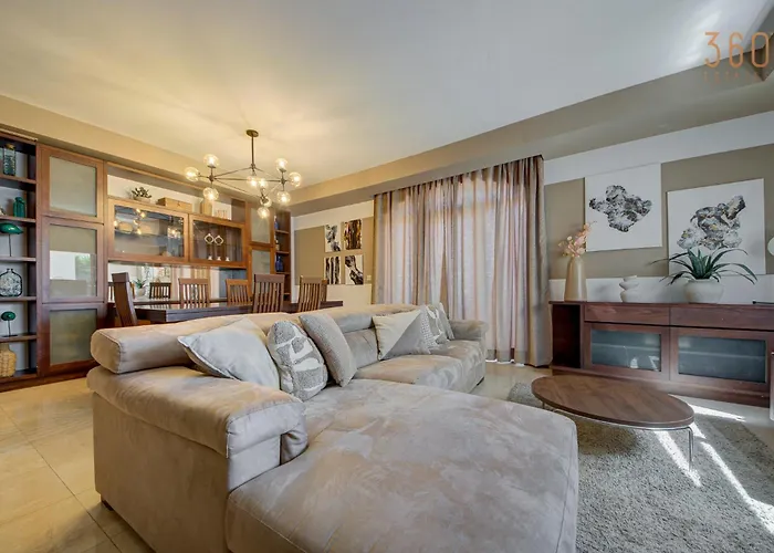 With Stunning Pool Area In St'julians By 360 Estates Villa